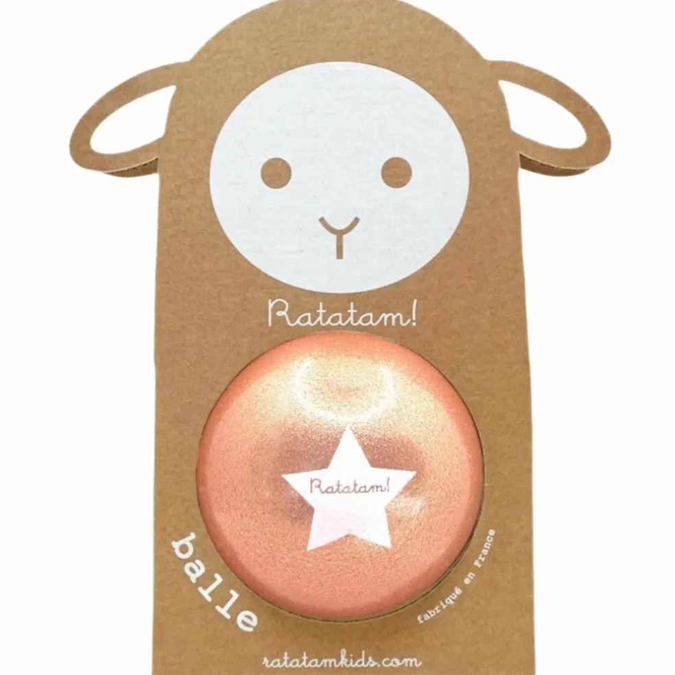 Ballon paillettes Cuivre (10 cm)