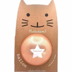 Ballon paillettes Cuivre (22 cm)