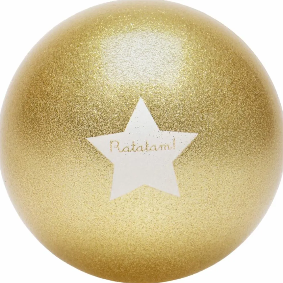 Ballon paillettes Or (15 cm)