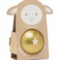 Ballon paillettes Or (10 cm)