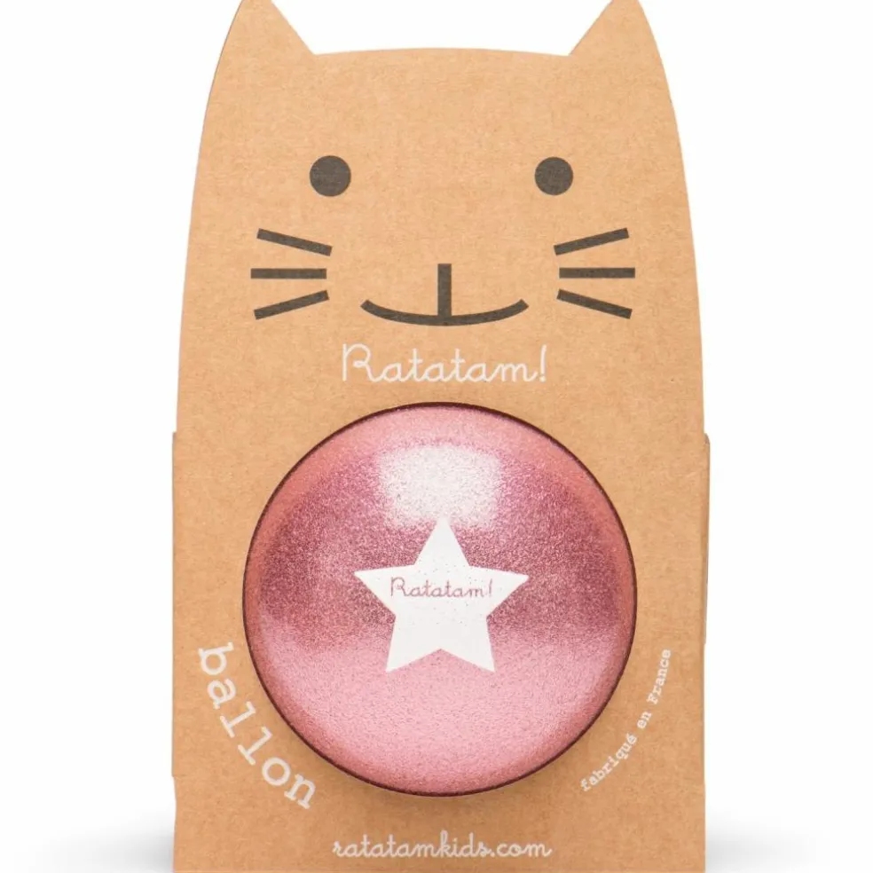 Ballon paillettes Rose (22 cm)