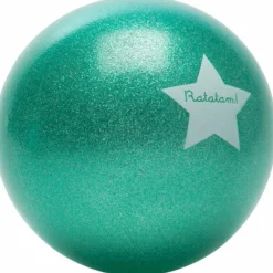 Ballon paillettes Vert (15 cm)