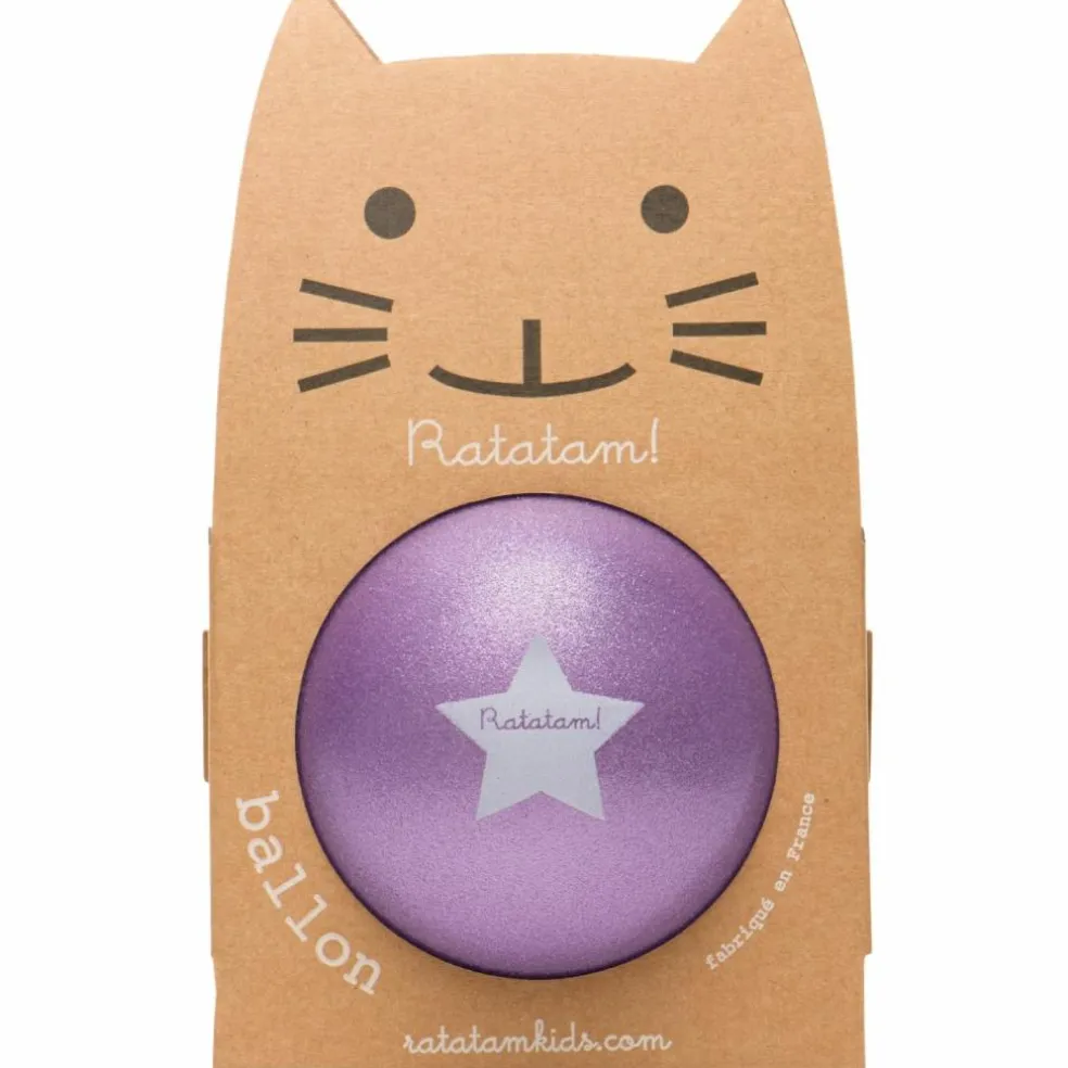 Ballon paillettes Violet (22 cm)