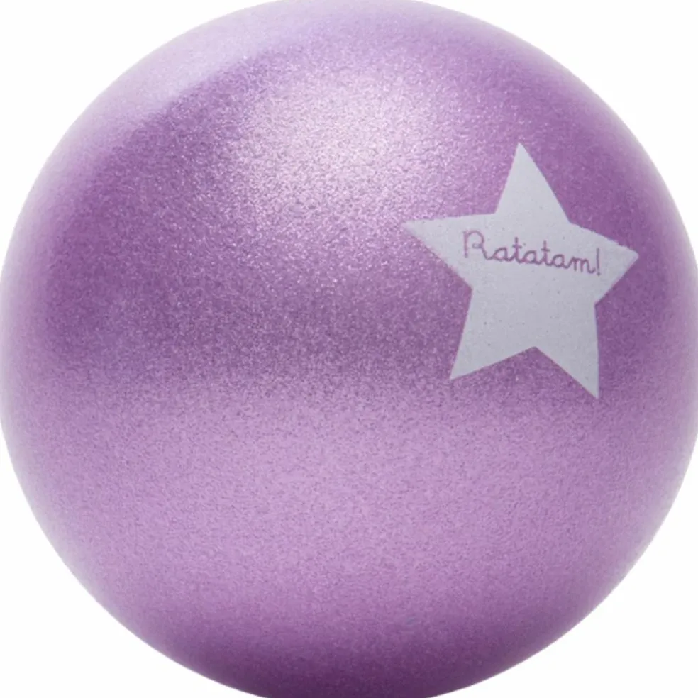Ballon paillettes Violet (22 cm)