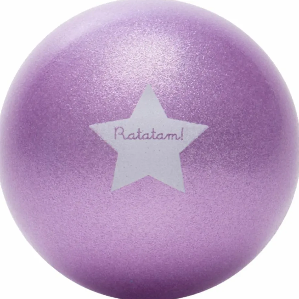 Ballon paillettes Violet (15 cm)