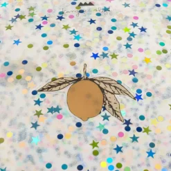 Ballon sauteur à paillettes Lemon