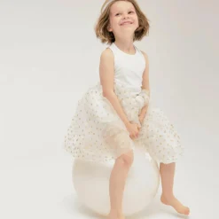 Ballon sauteur paillettes Argent