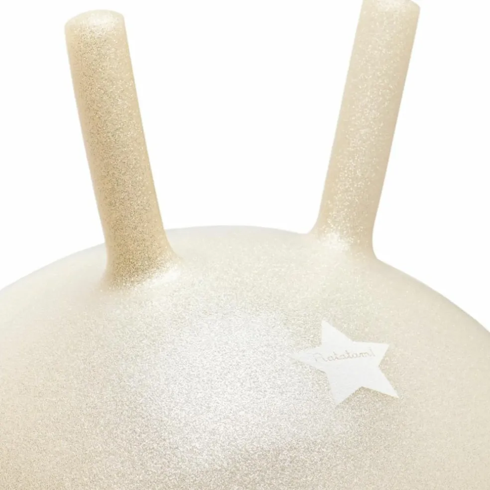 Ballon sauteur paillettes Argent