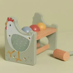 Banc à marteler en bois Little Farm