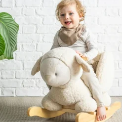 Bascule Teddy Lapidou Mouton écru