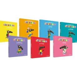 Bibliothèque P'tit Loup Mes 7 livres des émotions