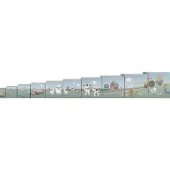 Blocs à empiler en carton Little Farm