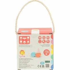 Blocs à empiler et hochet (11 pièces)