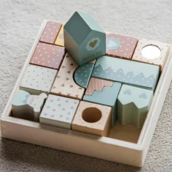 Blocs de construction en bois Poppy