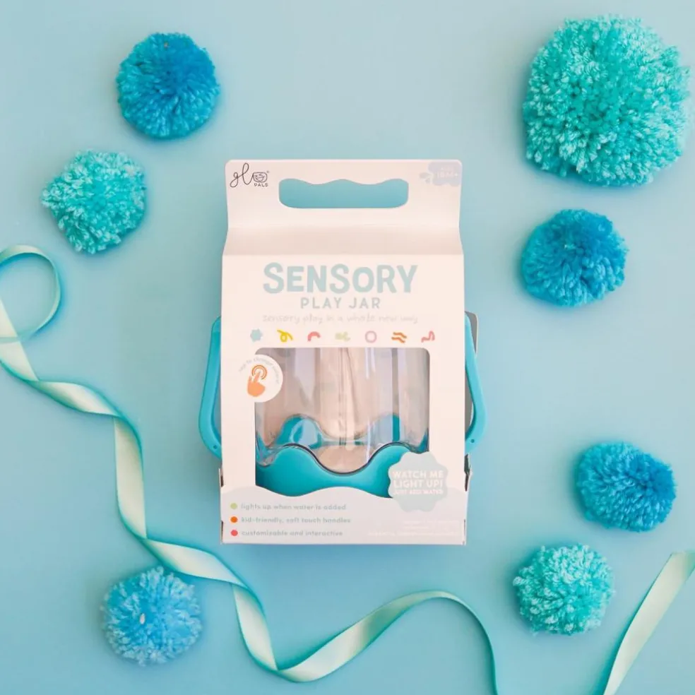 Bocal sensoriel bleu