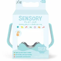Bocal sensoriel bleu clair