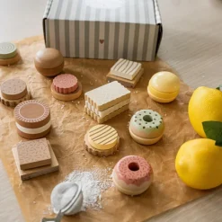 Boite de cookies en bois