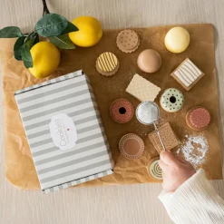 Boite de cookies en bois