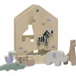 Boîte à forme en bois Jungle Jambo