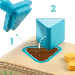 Boîte à formes Baby couleur Multi Boita