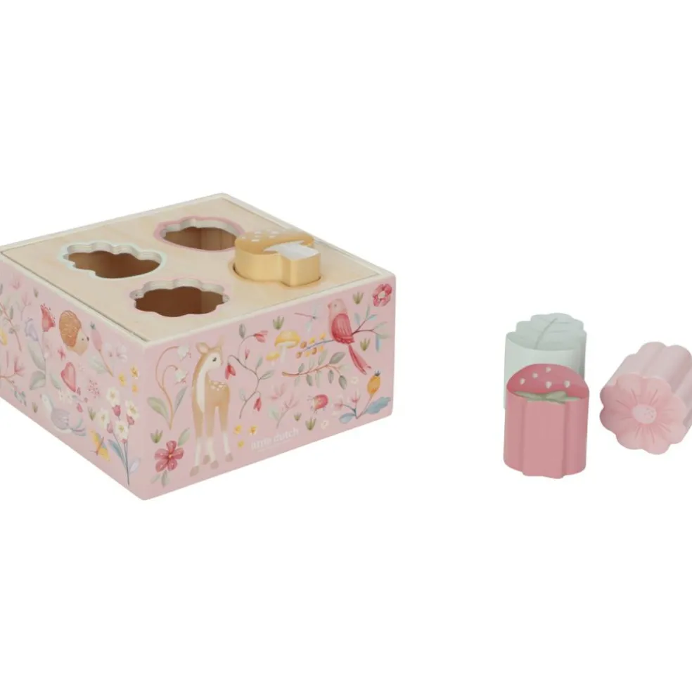 Boîte à formes en bois FSC Fairy Garden