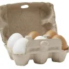 Boîte de 6 oeufs en bois Bistro
