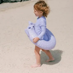 Bouée animal Léopard lila (55 cm)