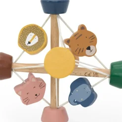 Boule d'activités en bois All Animals