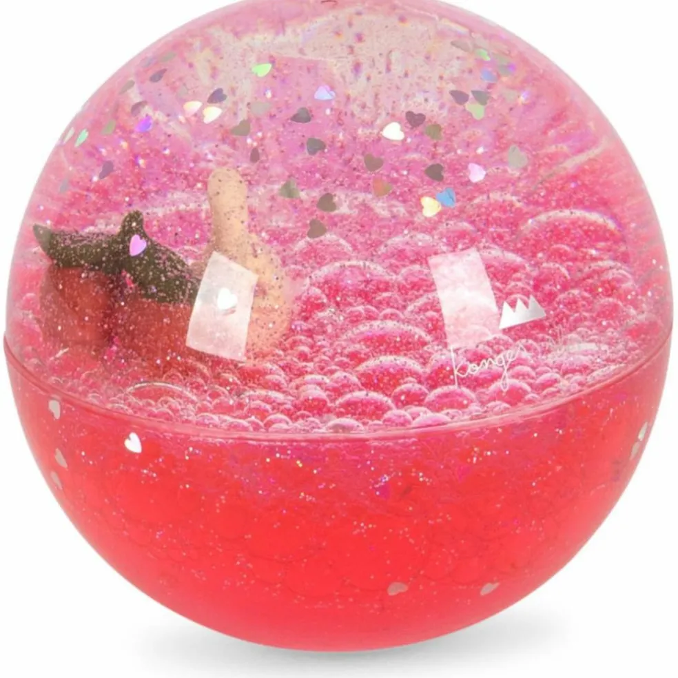 Boule d'eau à paillettes Cherry (10 cm)
