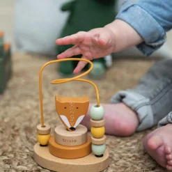 Boulier en bois avec tour à empiler Mr. Fox