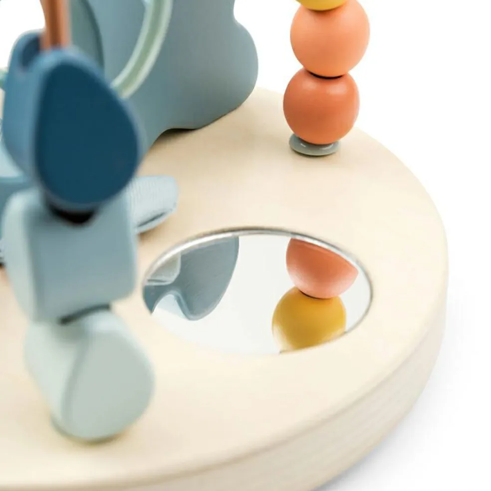 Boulier labyrinthe à perles Wally bleu