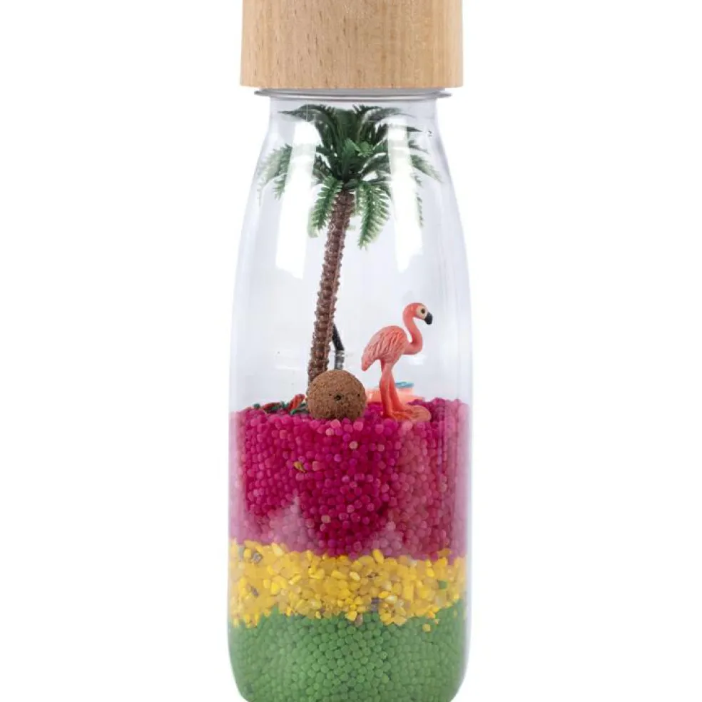 Bouteille sensorielle Spy Flamant rose