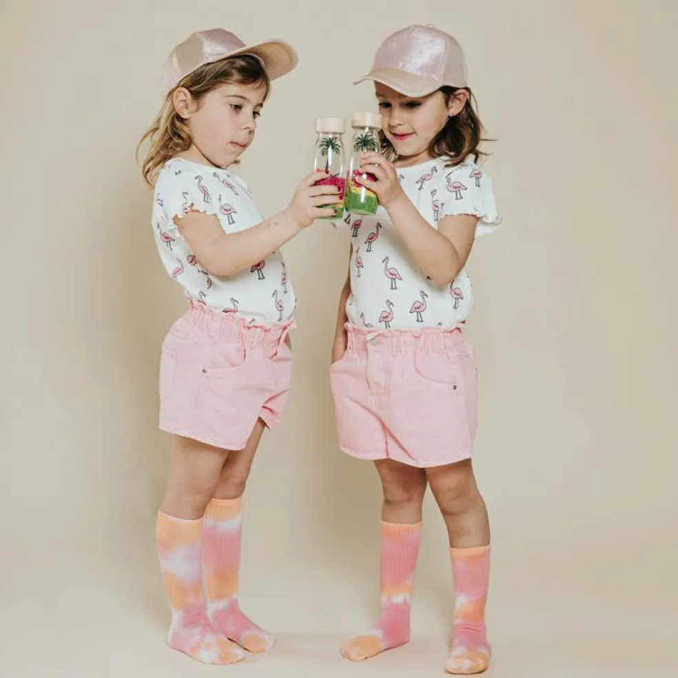 Bouteille sensorielle Spy Flamant rose