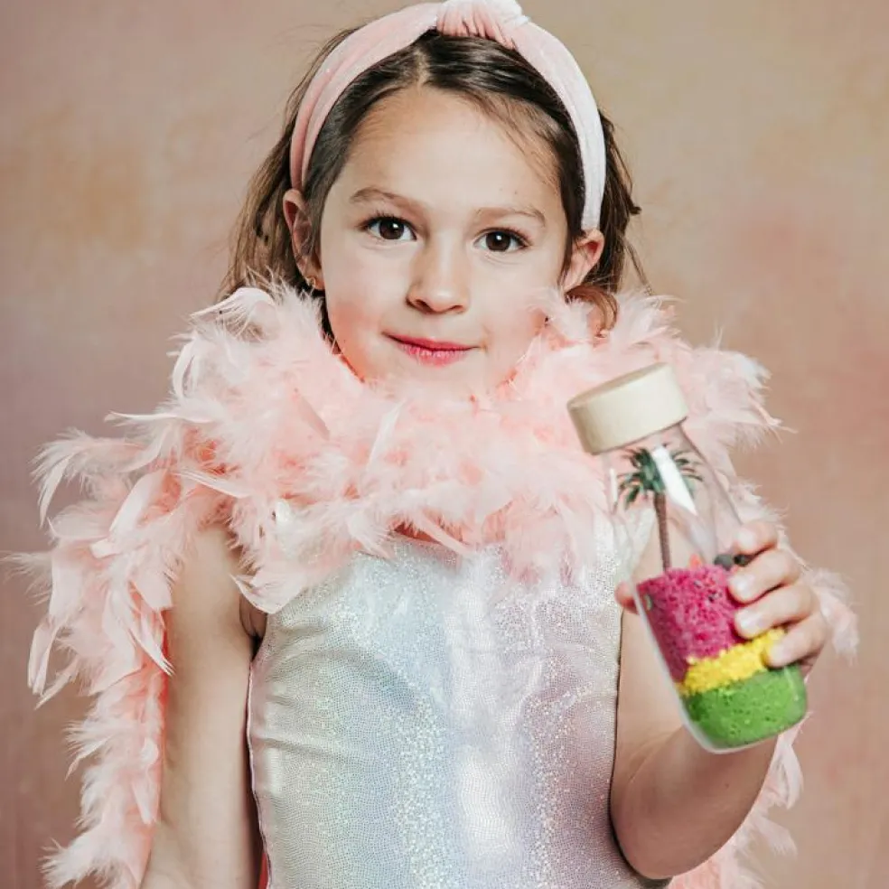 Bouteille sensorielle Spy Flamant rose