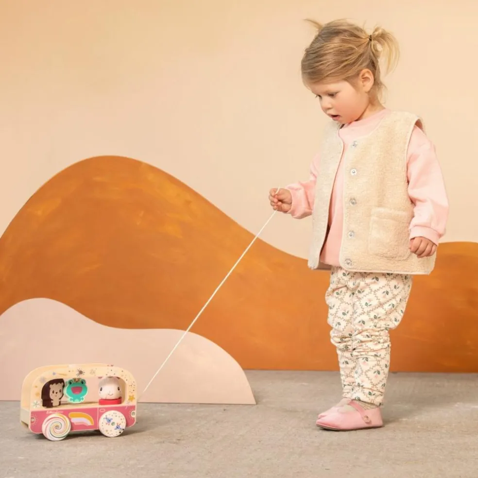 Bus magique en bois Lena