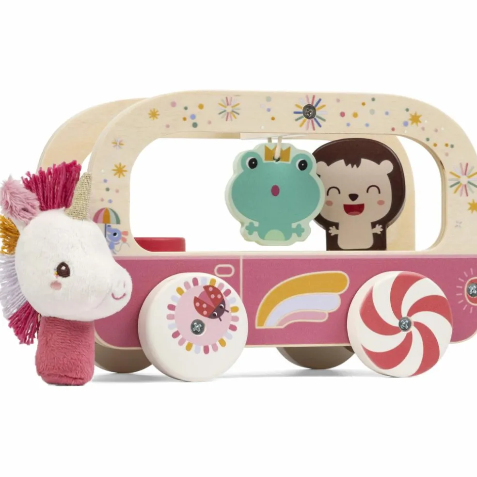 Bus magique en bois Lena