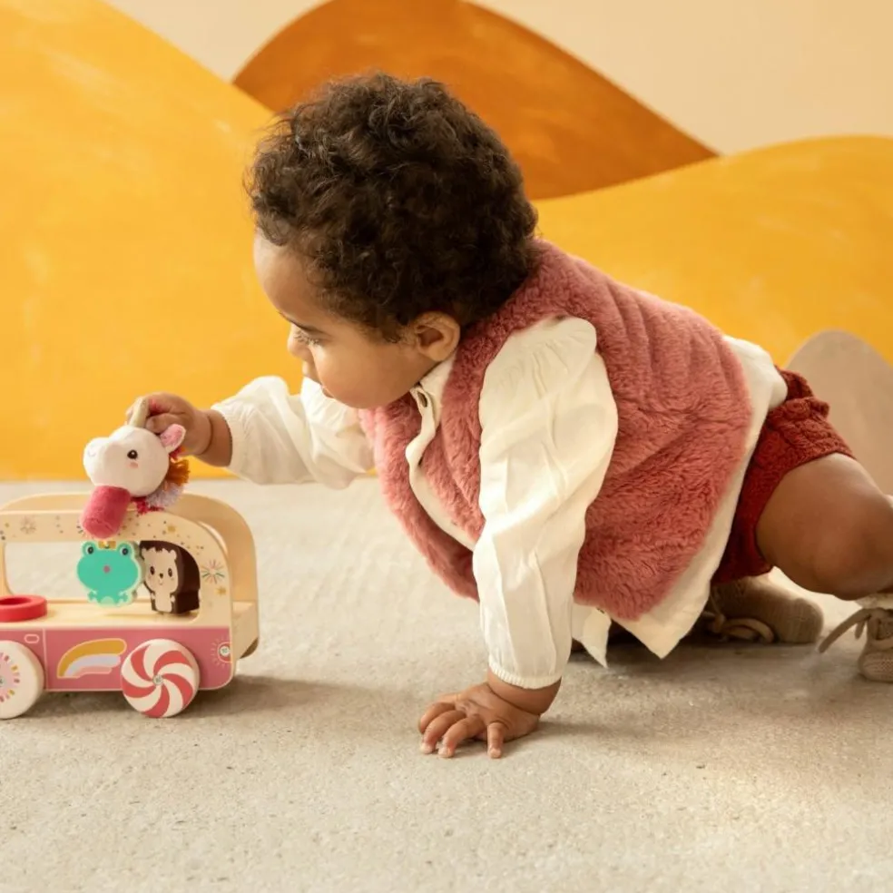 Bus magique en bois Lena