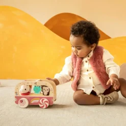 Bus magique en bois Lena