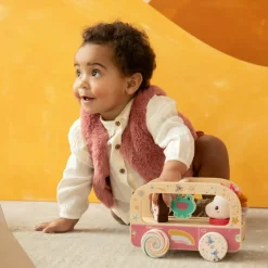 Bus magique en bois Lena