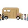 Bus scolaire avec figurines