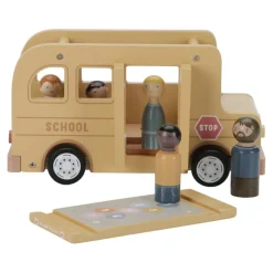 Bus scolaire avec figurines