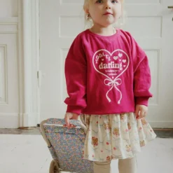 Caddie à roulette pour poupée Fleur Rosier