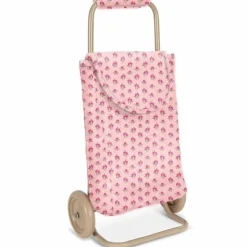 Caddie à roulette pour poupée Rosie Rose