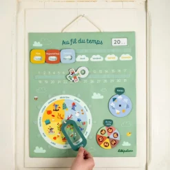 Calendrier ludique Au fil du temps