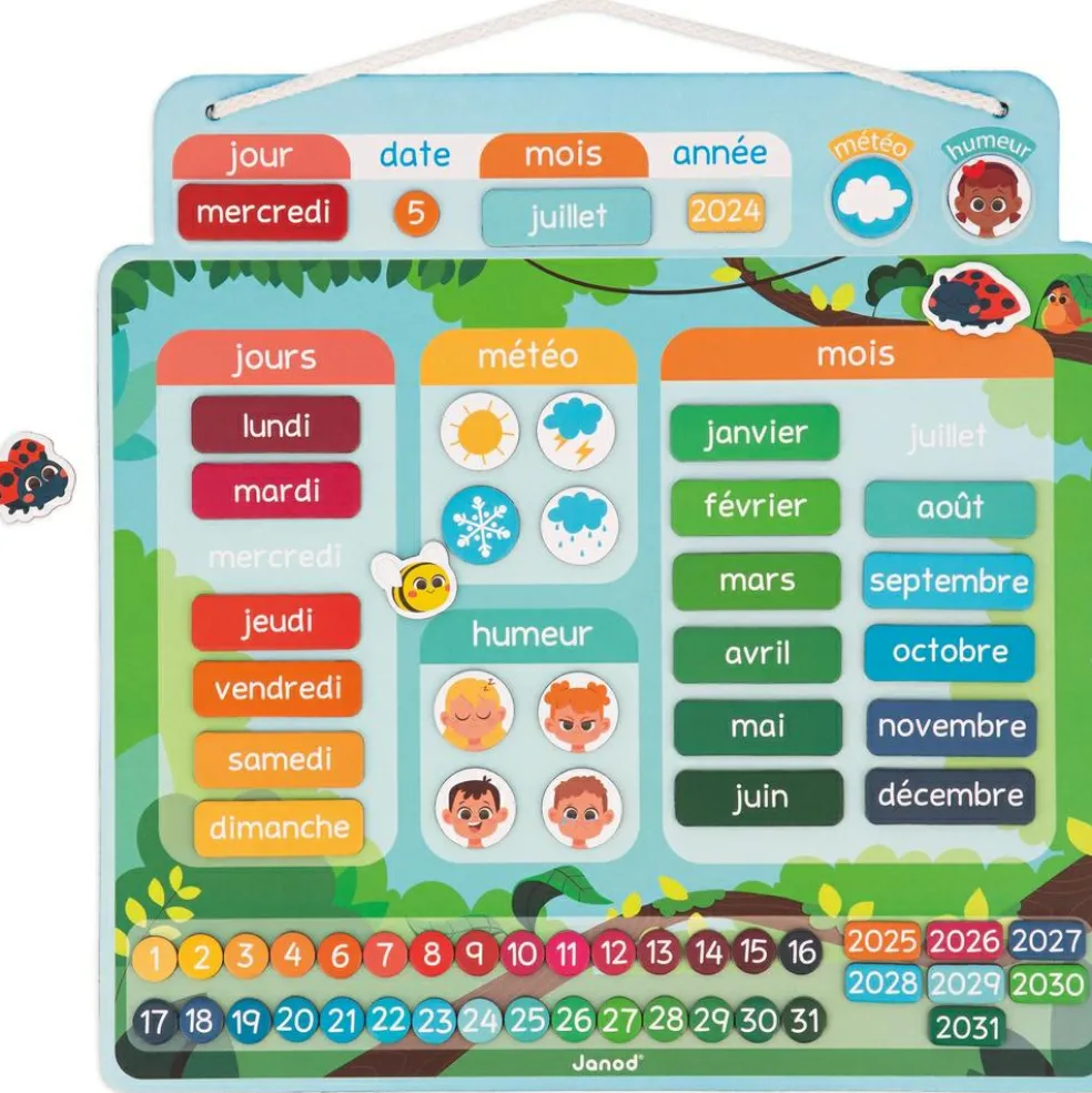 Calendrier magnétique