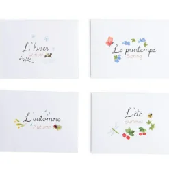 Calendrier magnétique des saisons Le Jardin du Moulin