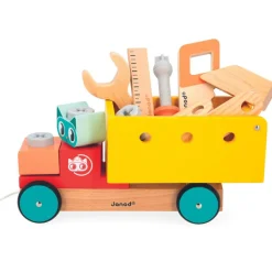 Camion de bricolage à tirer Brico'kids