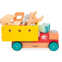 Camion de bricolage à tirer Brico'kids