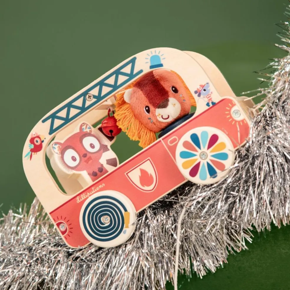 Camion de pompier en bois Jack