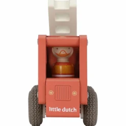 Camion de pompiers 1er âge en bois